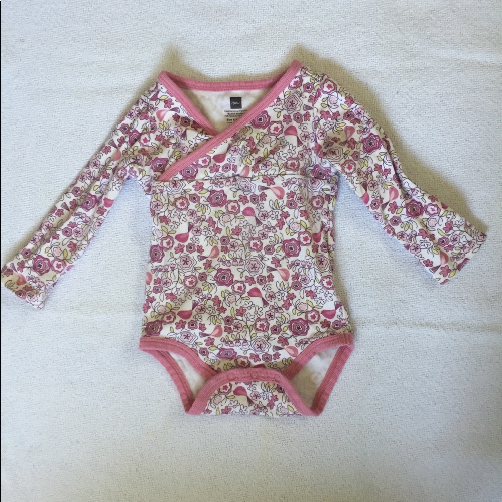 Tea Collection Floral Bodysuit